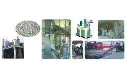 Equipamento para granulação de fertilizante de amonização à base de enxofre